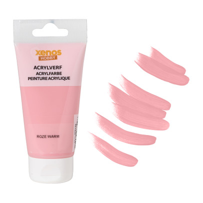 Acrylverf - roze warm - 75 ml 