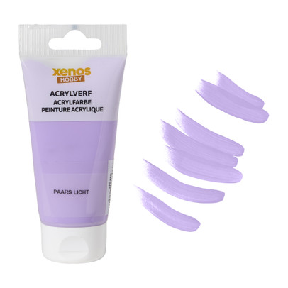 Acrylverf - lichtpaars - 75 ml