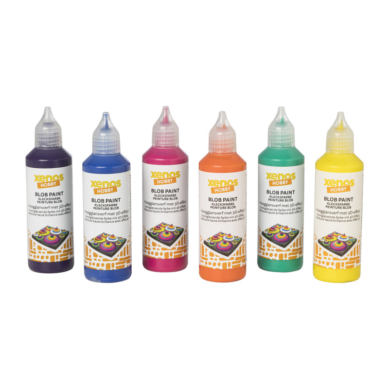 Blob verf - geel - 80 ml