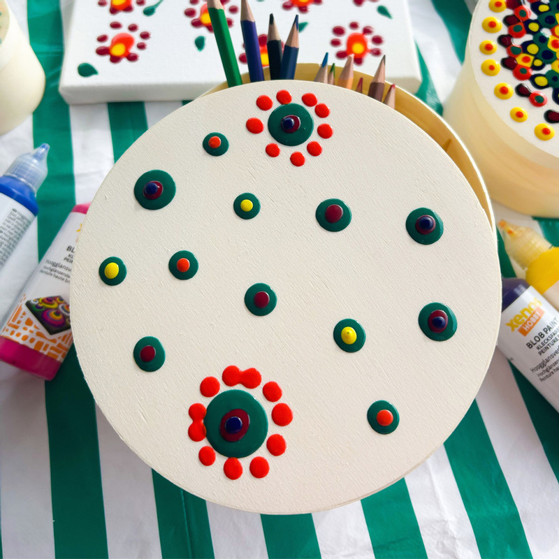 Blob verf - roze - 80 ml