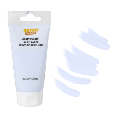 Acrylverf - paars blauw - 75 ml