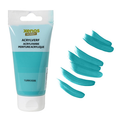 Acrylverf - turquoise - 75 ml