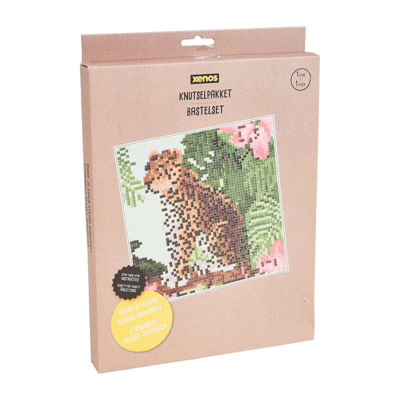 Diamond painting - luipaard