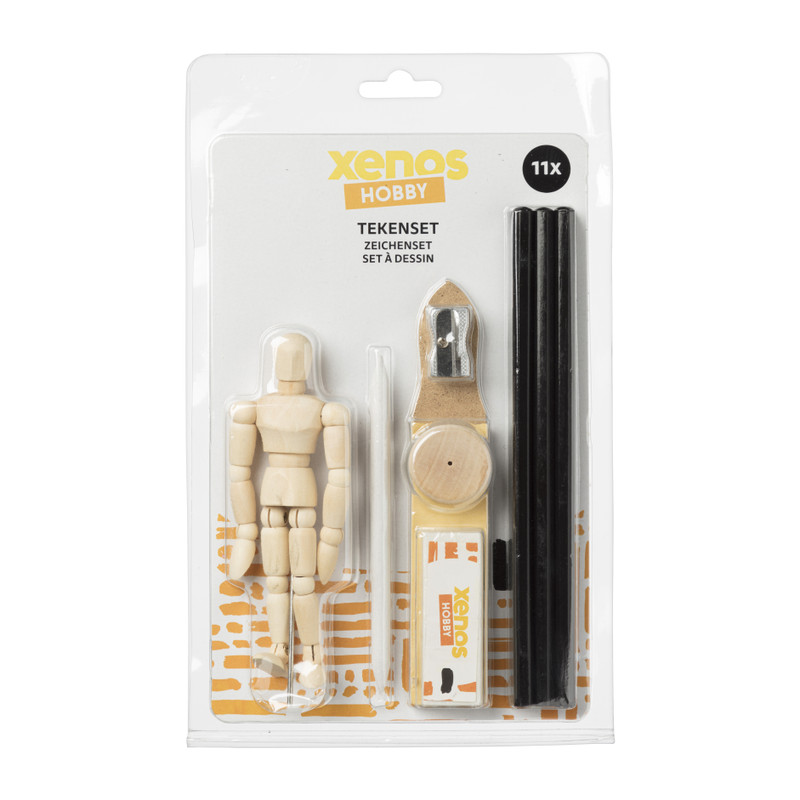 Tekenset - set van 11