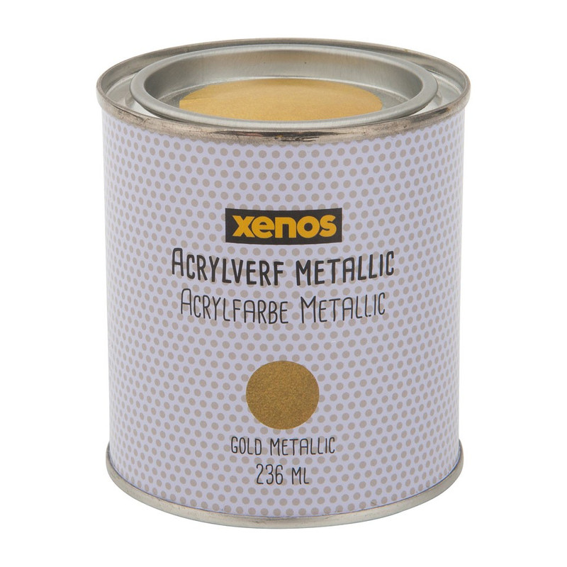 Haalbaar Krijgsgevangene Heup Metallic verf - goud - 236 ml | Da's leuk van Xenos