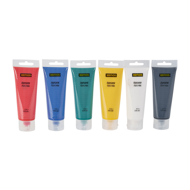 Acrylverf - 6 kleuren