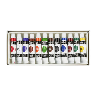 Acrylverf set - 12 tubes