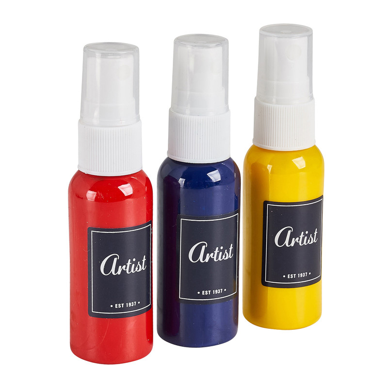 Acryl spuitverf set - 3x30 ml