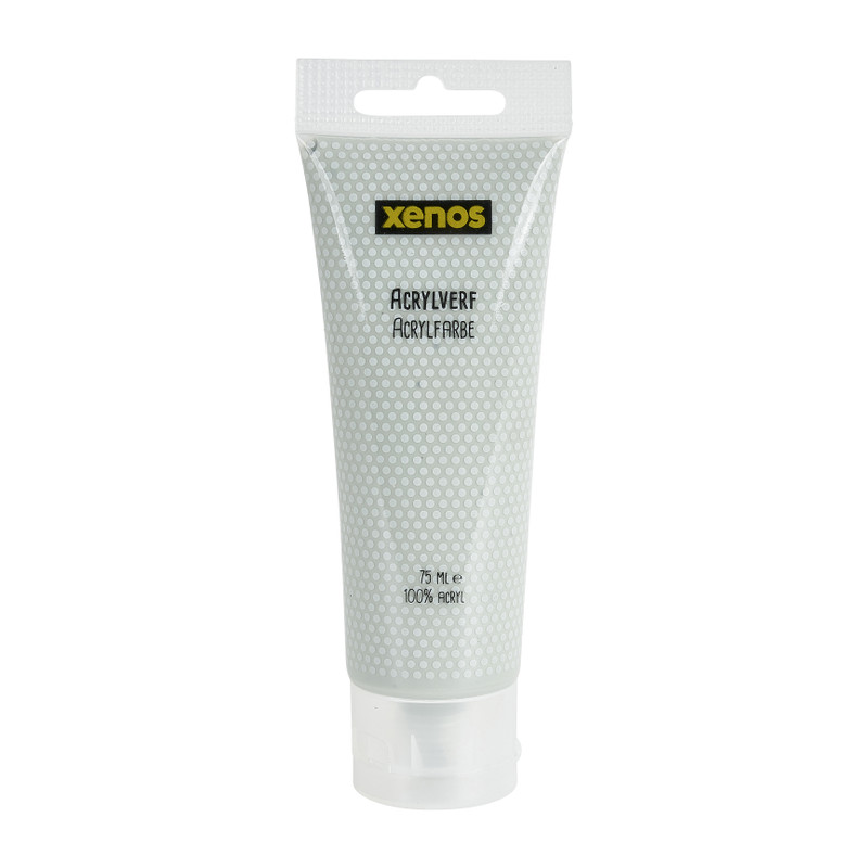 Acrylverf grijs - 75 ml