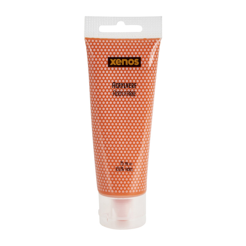 Acrylverf oranje - 75 ml