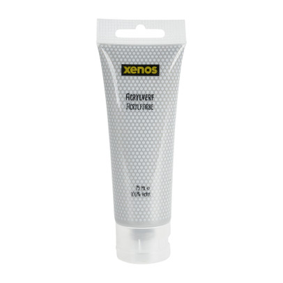 Acrylverf zilver - 75 ml