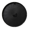 Klok houtlook d40 cm - bruin - ø51 cm