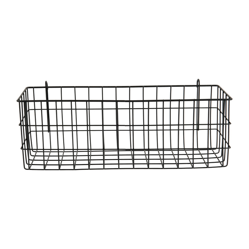 Mandje voor wandrek 12x35x13 cm - breed
