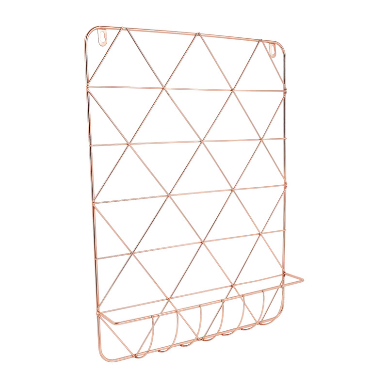 Wandrekje rosegoud - 38x6x50 cm