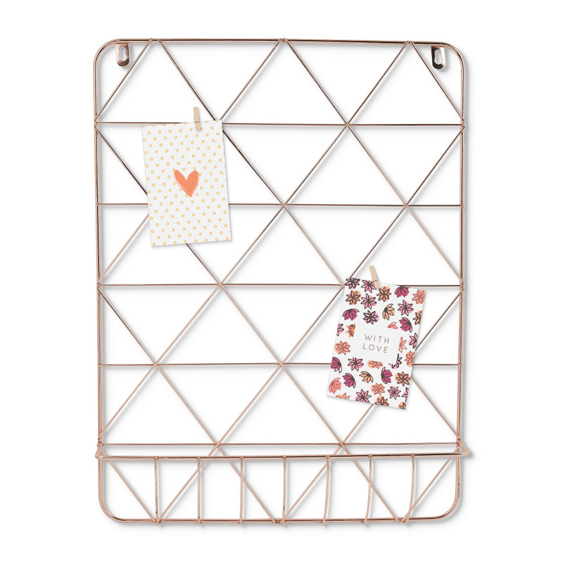 Wandrekje rosegoud - 38x6x50 cm