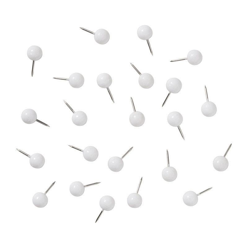 Punaises - wit - set van 40