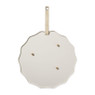 Magneetbord golfrand - beige - ø51x2 cm