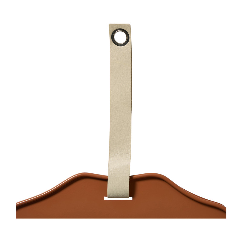 Magneetbord golfrand klei - grijs - ø51x2 cm