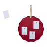 Magneetbord golfrand - rood - ø51x2 cm