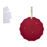 Magneetbord golfrand - rood - ø51x2 cm
