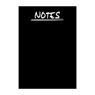 Tutor Scully ongeluk Schoolbordsticker notes - 48x68 cm | Xenos