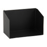 Plankje voor wandrek - zwart - 15x10 cm