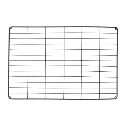 Wandrek - zwart - 60x90 cm