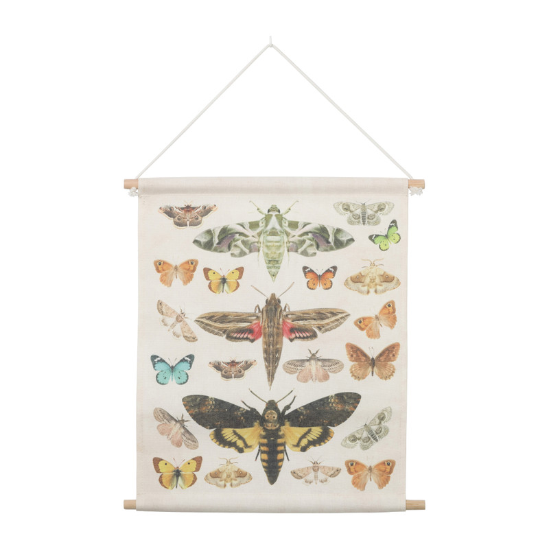 Vintage poster vlinders - 35x45 cm