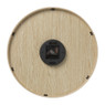 Wandklok houten rand - bruin - ø41 cm
