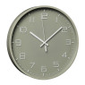 Wandklok Nadya - grijsgroen - ø30x4 cm