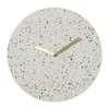 Wandklok Terrazzo rond - ø29.5x4 cm