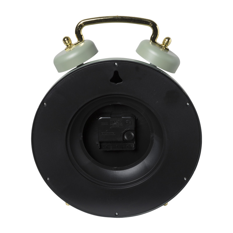 Tafelklok - groen - 30x24x7 cm