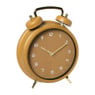 Tafelklok - oker - 30x24x7 cm