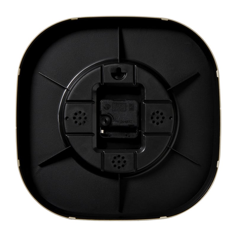 Wandklok - goud/zwart - ø28.7 cm