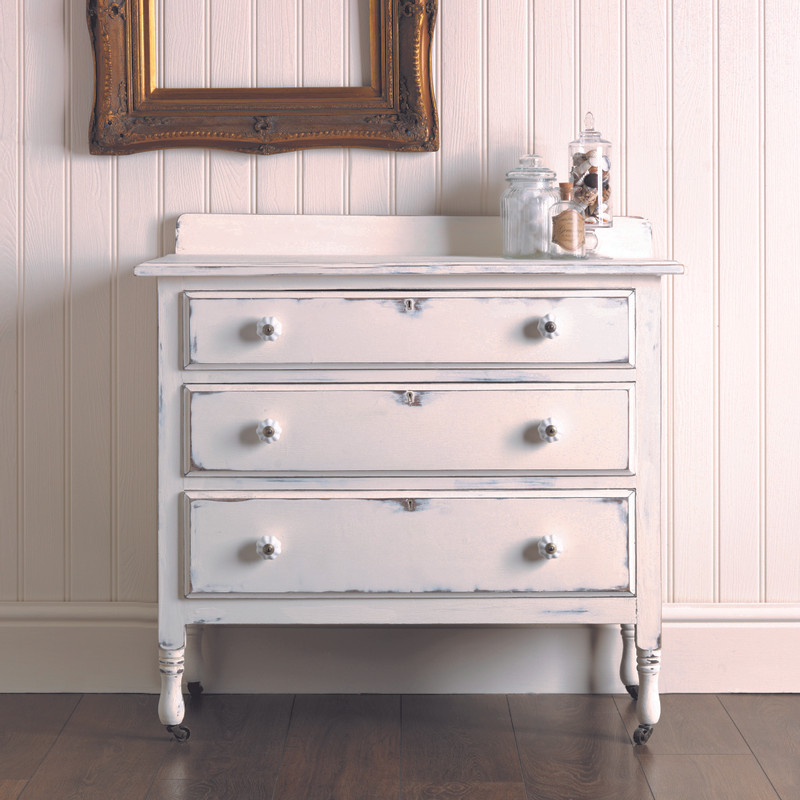 Meubelverf Rust-Oleum - krijtwit - 750 ml