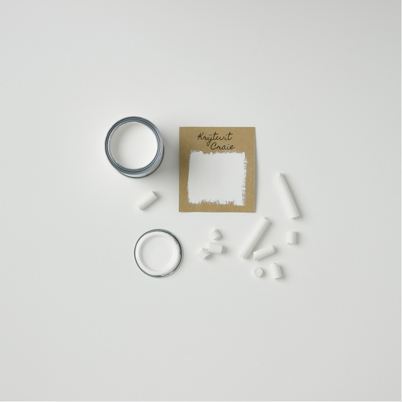 Meubelverf Rust-Oleum - krijtwit - 125 ml