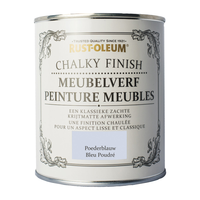 Meubelverf Rust-Oleum - poederblauw - 750 ml
