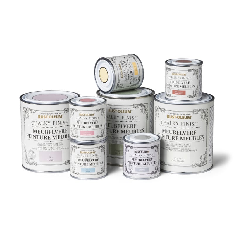 Meubelverf Rust-Oleum - mosterd - 125 ml