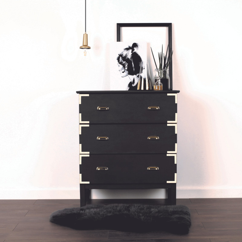 Meubelverf Rust-Oleum - grafiet - 125 ml