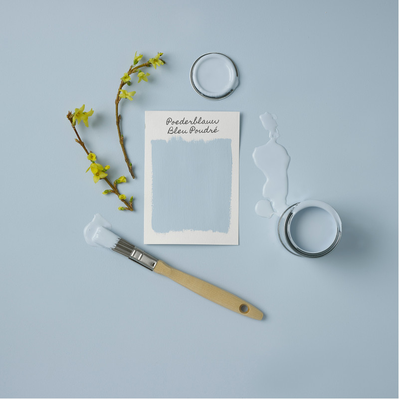 Meubelverf Rust-Oleum - poederblauw - 125 ml