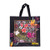 Shopper flower - zwart - 46x15,5x45 cm