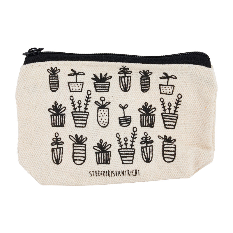 Etui klein pots & plants - 12x8 cm