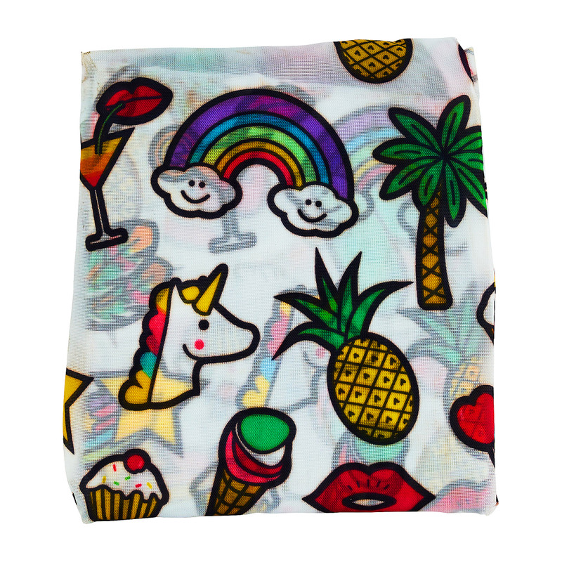 Opvouwbare tas - patches