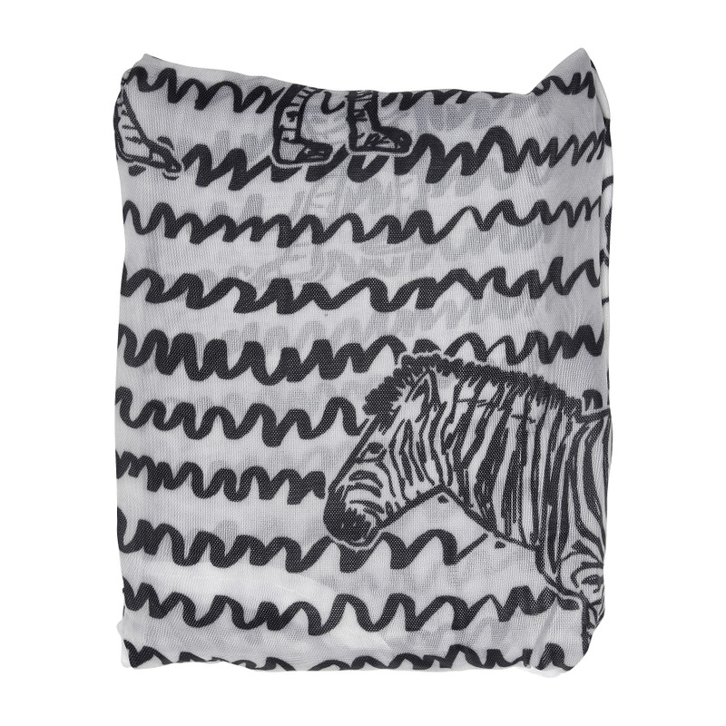 Opvouwbare tas - zebra 