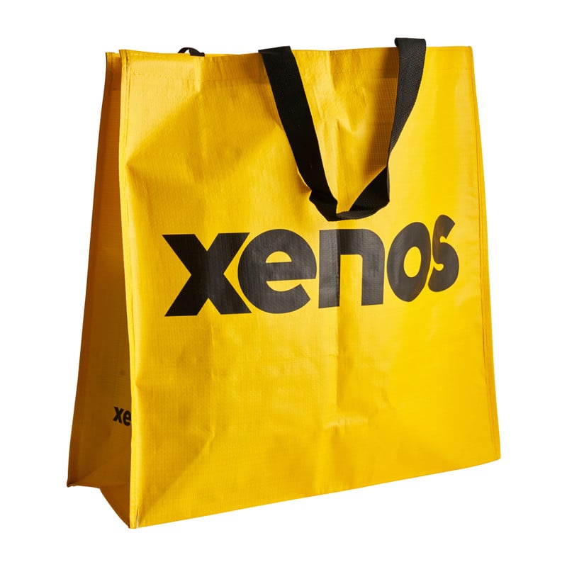 Shopper Xenos - geel - 45x46x17 cm