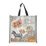 Shopper zebra 45x46x17 cm