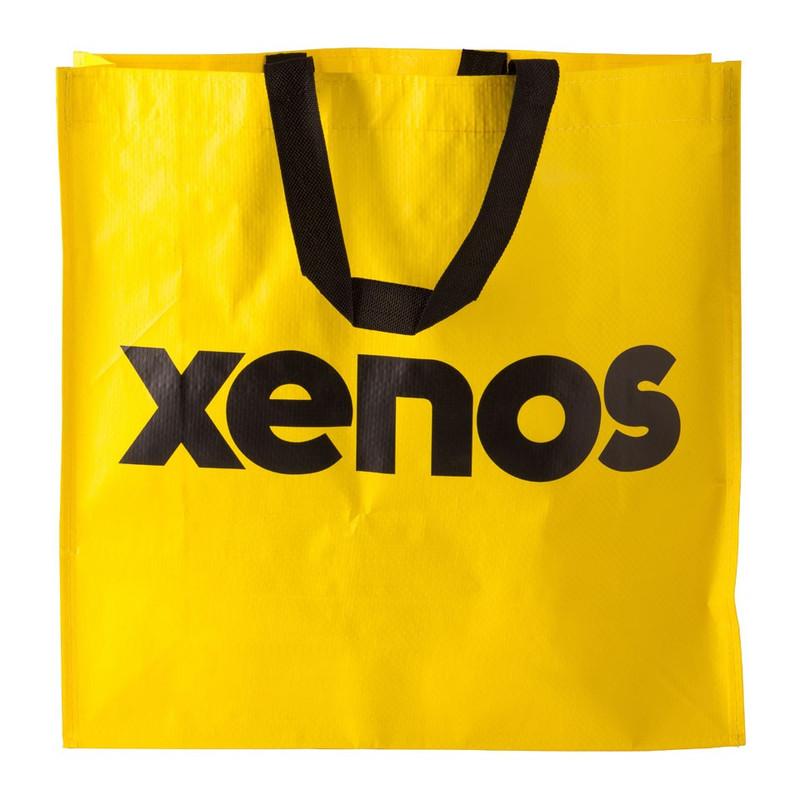 Shopper xenos - geel/zwart 