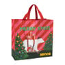 Kerst shopper - multikleur - 46x45x17 cm