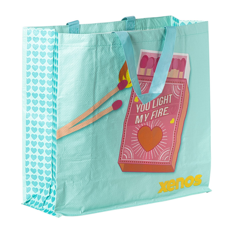 Shopper light my fire - blauw