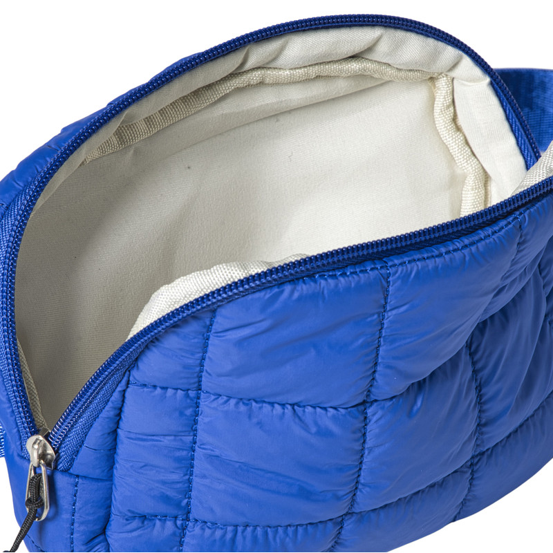 Fanny pack - blauw - 14x18x6 cm  